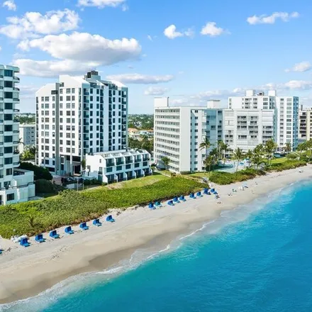 Buy this 3 bed condo on 3125 South Ocean Boulevard in Highland Beach, Palm Beach County