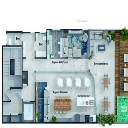 Buy this 3 bed apartment on Avenida José Temístocles de Macedo in Centro, Balneário Piçarras - SC