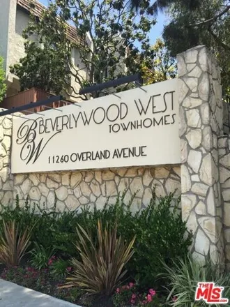 Buy this 3 bed condo on 11260 Overland Ave Apt 19c in Culver City, California