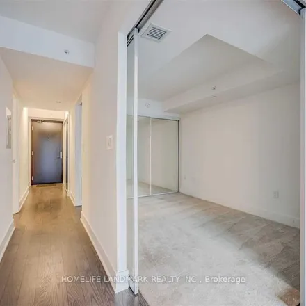 Rent this 1 bed apartment on Shoppers Drug Mart in Wellesley Street West, Old Toronto
