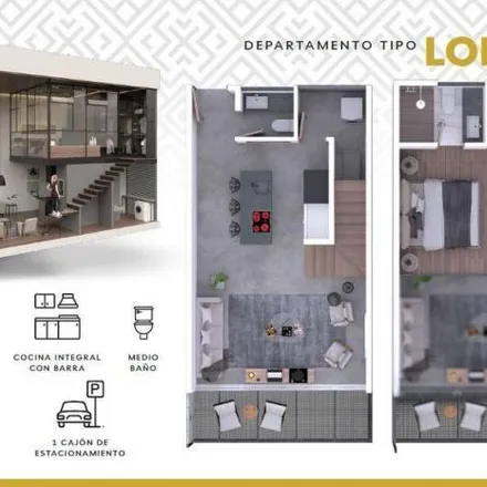 Buy this 1 bed apartment on Calle Venezuela in Americana, 44170 Guadalajara