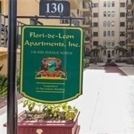 Rent this 1 bed condo on 340 1st Street North in Saint Petersburg, FL 33701