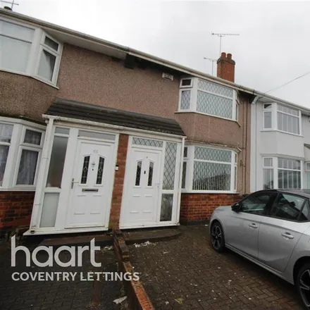 Rent this 2 bed townhouse on 88 Alfall Road in Coventry, CV2 3GF