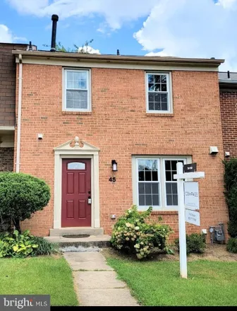 Buy this 3 bed townhouse on 45 Bralan Court in Gaithersburg, MD 20877