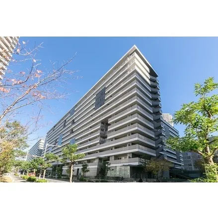Rent this 1 bed apartment on WISE 1 GOLF SQUARE Toyosu Store in Harumi-dori Avenue, Shinonome 1-chome
