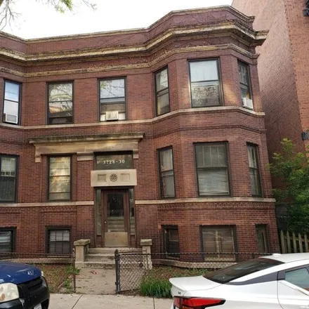 Rent this 3 bed apartment on 3728-3730 North Wilton Avenue in Chicago, IL 60613