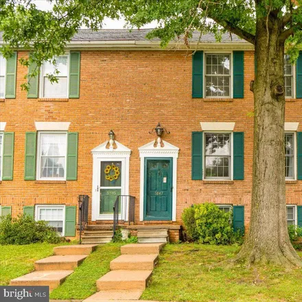 Buy this 3 bed townhouse on 5847 Richardson Mews Square in Relay, Baltimore County