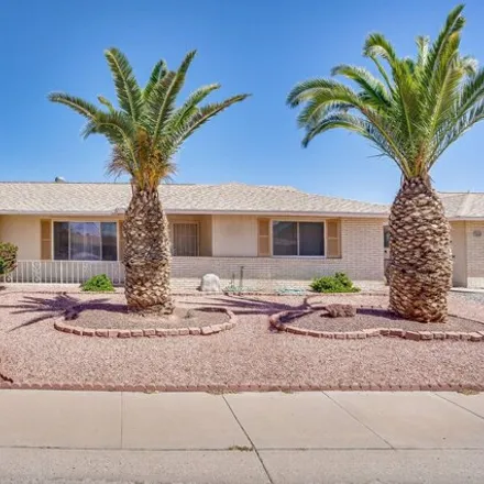 Buy this 2 bed house on 10614 West Tumblewood Drive in Sun City CDP, AZ 85351
