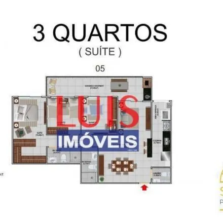 Buy this 3 bed apartment on Avenida Conselheiro Paulo de Mello Kalle in Piratininga, Niterói - RJ