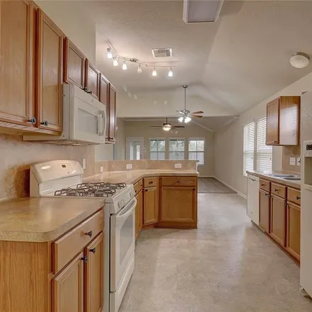 Rent this 3 bed apartment on 3010 Zephyr Glen Way in Harris County, TX 77084