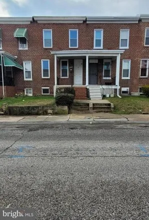Rent this 3 bed townhouse on 3435 Lyndale Avenue in Baltimore, MD 21213