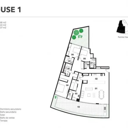 Buy this 3 bed apartment on Avenida José Ramírez Gastón 252 in Miraflores, Lima Metropolitan Area 15048