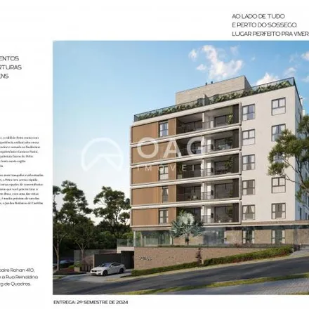 Buy this 2 bed apartment on Rua Presidente Beaurepaire Rohan 410 in Cristo Rei, Curitiba - PR