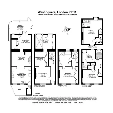 Image 8 - 24 West Square, London, SE11 4SR, United Kingdom - Apartment for rent