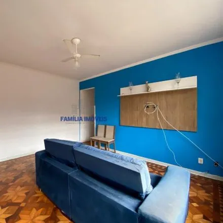 Rent this 2 bed apartment on Avenida Senador Pinheiro Machado in Marapé, Santos - SP