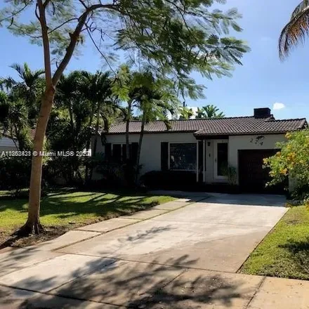 Rent this 3 bed house on 266 Northwest 92nd Street in Miami Shores, Miami-Dade County