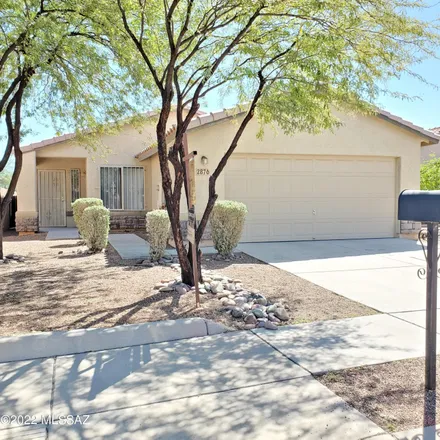 Buy this 3 bed house on 2876 North Xochipilli Drive in Tucson, AZ 85745