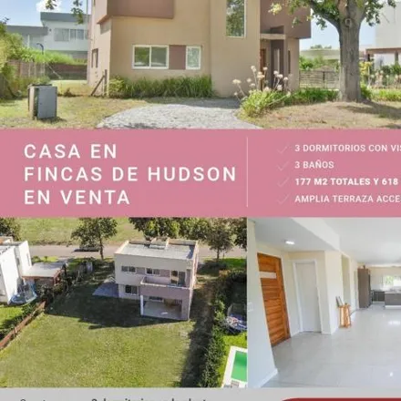 Buy this 3 bed house on Barrio privado Fincas de Hudson in Calle 137, Partido de Berazategui