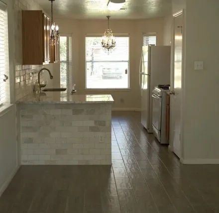 Rent this 3 bed house on 28711 Atherstone St in Spring, Texas
