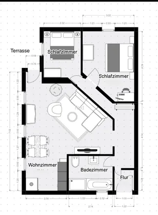 Image 4 - Hauptstraße 54, 82234 Weßling, Germany - Apartment for rent