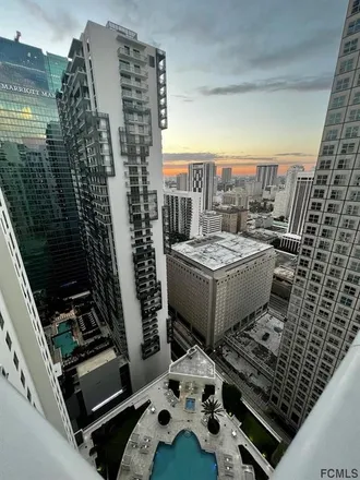 Rent this 1 bed condo on Met 1 in 300 Biscayne Boulevard, Miami
