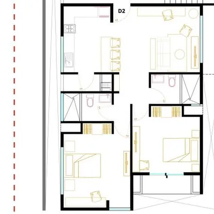 Rent this 2 bed apartment on Arquitectos in Tecnológico, 64700 Monterrey