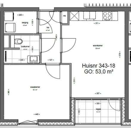 Rent this 1 bed apartment on De Zevensprong in Heezerweg 347, 5643 KG Eindhoven
