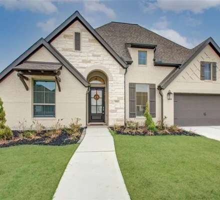 Rent this 4 bed house on 3011 Harbor Spring Way in Manvel, Texas