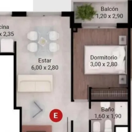 Buy this 1 bed apartment on Cochabamba 6502 in Belgrano, Rosario