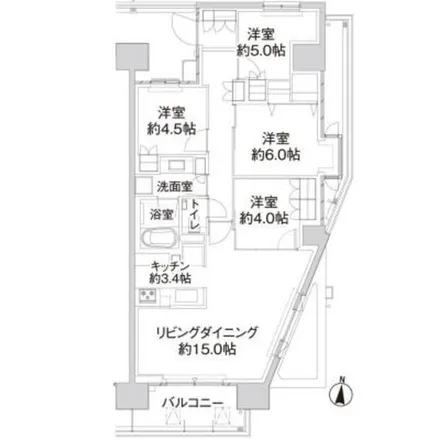 Image 2 - 足立成和信金, 環七南通り, Nakagawa, Adachi, 120-0003, Japan - Apartment for rent