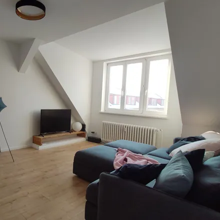 Rent this 3 bed apartment on Huttwiler Weg 41 in 13407 Berlin, Germany