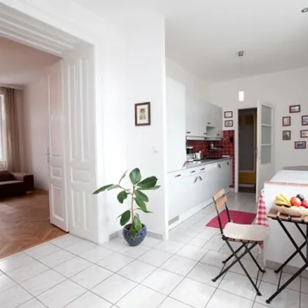 Rent this 4 bed apartment on Franzensgasse 13 in 1050 Vienna, Austria