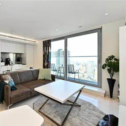 Buy this studio apartment on 1 Pan Peninsula Square in Canary Wharf, London