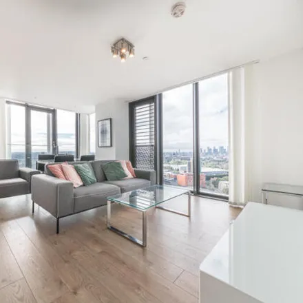 Rent this 2 bed room on Stratosphere Tower in 55 Great Eastern Road, London