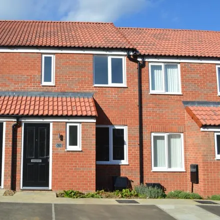 Rent this 2 bed townhouse on Northfield and Poplars Farm in Snow Close, Sleaford