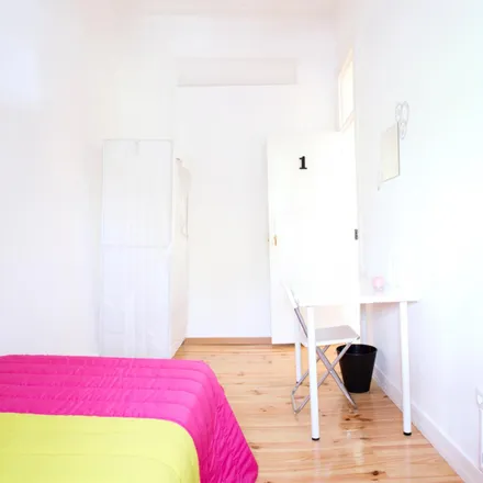 Rent this 8 bed room on Rua Actor Taborda 35 in 1000-008 Lisbon, Portugal