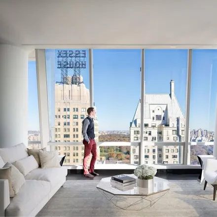Rent this 3 bed apartment on One57 in West 58th Street, New York
