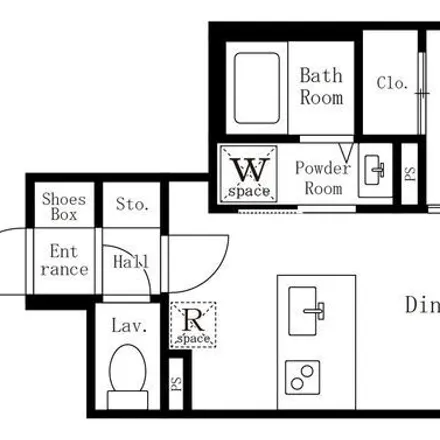 Rent this 1 bed apartment on Ebisu-dori Street in Ebisu 3, Shibuya