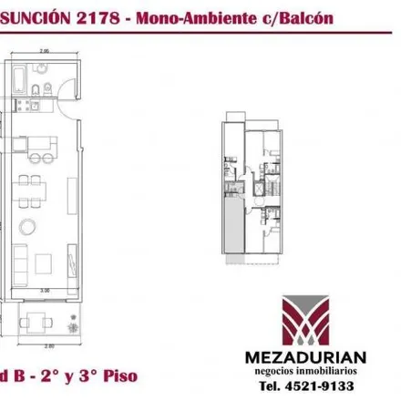 Buy this studio apartment on Asunción 2188 in Agronomía, C1431 EGH Buenos Aires