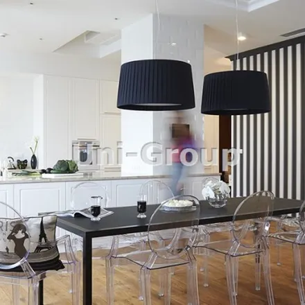 Rent this 5 bed apartment on Szara 10A in 00-420 Warsaw, Poland
