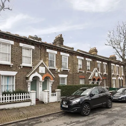 Rent this 2 bed townhouse on 97 Ashbury Road in London, SW11 5XA