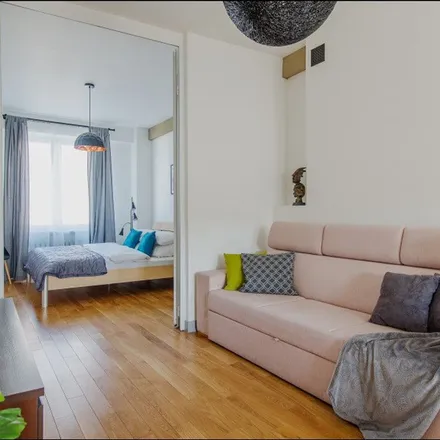 Rent this 3 bed apartment on Chmielna 73C in 00-801 Warsaw, Poland