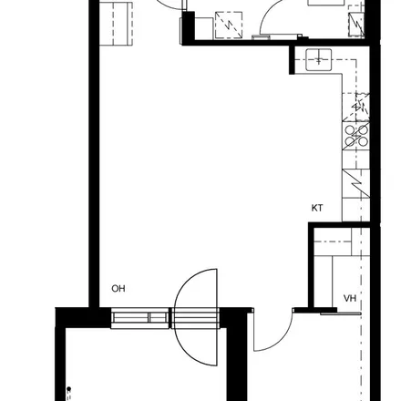 Rent this 2 bed apartment on Kielotie 8 in 01300 Vantaa, Finland