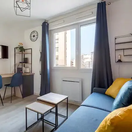 Rent this 1 bed apartment on 124 Cours Gambetta in Lyon, France