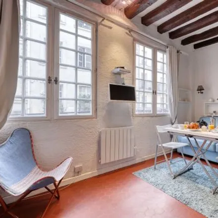 Rent this studio apartment on 1 Rue Cloche Perce in 75004 Paris, France