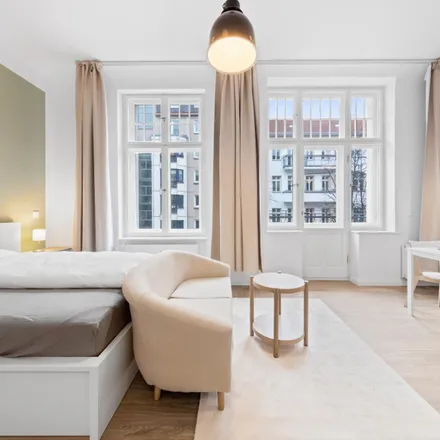 Rent this studio apartment on Finowstraße 1 in 10247 Berlin, Germany