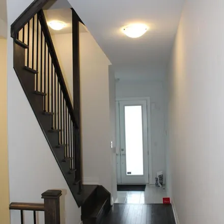 Rent this 3 bed townhouse on 924 Joe Persechini Drive in Newmarket, ON L3X 2V3