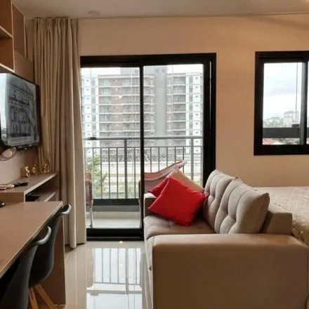 Buy this 1 bed apartment on Avenida dos Carinás 455 in Indianópolis, São Paulo - SP