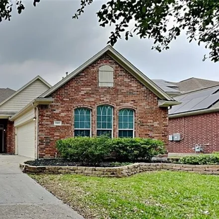 Rent this 3 bed house on 3300 Pine Run Drive in Harris County, TX 77388