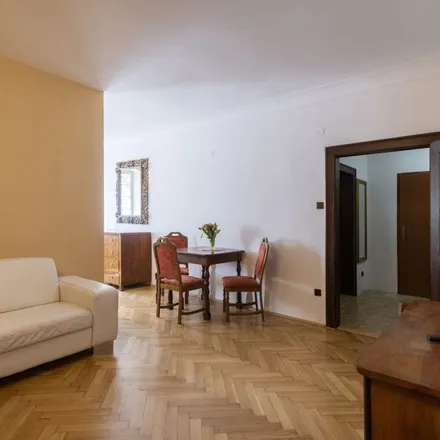 Rent this 1 bed apartment on Šporkova 521/5 in 118 00 Prague, Czechia